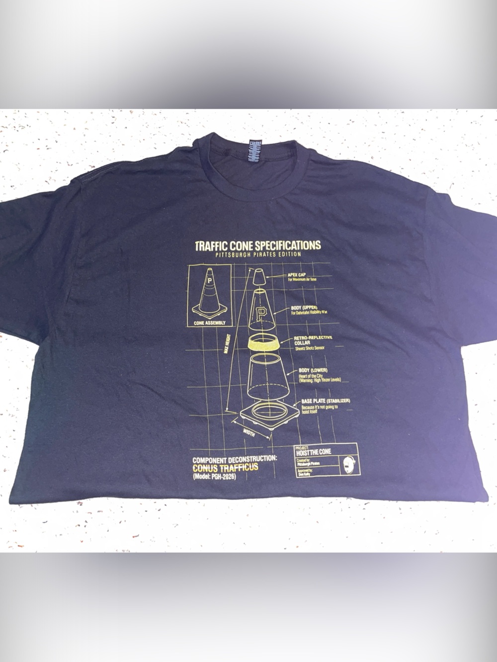 Pittsburgh Pirates Short-Sleeve Tee Hoist The Cone